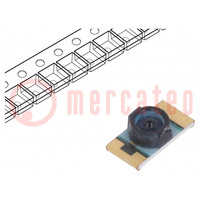 IR transmitter; 1206; 850nm; black; 35mW; 22°; 1.6÷2VDC; SMD; 70mA