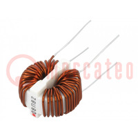 Inductor: wire with current compensation; THT; 5.5mH; 28mΩ; SCF