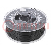Filament: PLA; Ø: 1.75mm; dark grey; 200÷235°C; 1kg