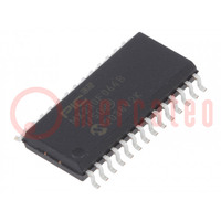 IC: PIC microcontroller; 64kB; 2.3÷3.6VDC; SMD; SO28; PIC32