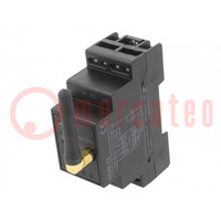 Receiver; for DIN rail mounting; 230VAC; NO / NC x2; IP20; 300m