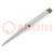 Tip; chisel; 2.4mm; 425°C; for soldering iron; WEL.W61C