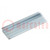 DIN rail; TS35; L: 1m; zinc-plated steel; Profile ht: 7.5mm
