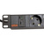 ROLINE 19" PDU for Cabinets 8x 2300W, IEC320 C14 M, black, 2 m