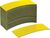 Lager-Magnetetiketten - Gelb, 4 x 10.5 cm, Magnetfolie, Magnetisch, Für innen
