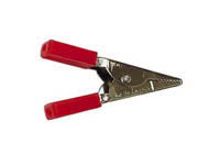 ALLIGATOR CLIP GEEN VOET 50mm - ROOD