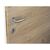 Anwendungsbild zu SOLIDO kilincsgarnitúra HELSINKI lapos rozettás , kerek WC, rozsdamentes matt
