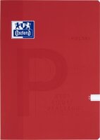 Zeszyt przedmiotowy w linie Oxford J. Polski, A4, miękka oprawa, 60 kartek, czerwony