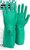 Rękawice nitrylowe Reis Rnit-Revex, rozmiar 7, zielony