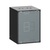 CONTEG Fali rack 19" - RQN-12-60/60, fekete