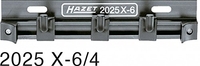 HAZET 2025X-6/4 RAIL DE FIXATION AVEC CROCHETS/NOMBRE D'OUTILS : 4