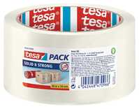 TESA PACK SOLID & STRONG, 66M X 50MM TRANSPARENTE
