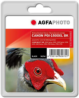 AGFAPHOTO CARTUCHO DE TINTA PARA CANON PGI-1500XL BK, 9182B001, 1200 PÁGINAS, 34,7 ML, COLOR NEGRO (PARA USO EN CANON MAXIFY MB2
