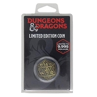 DUNGEONS & DRAGONS - PIÈCE COLLECTOR EN MÉTAL FANATTIK HAS-DUN05