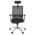 Bürostuhl / Chefsessel PORTO MAX HIGH Sitz Stoff / Rücken Netz schwarz hjh OFFICE