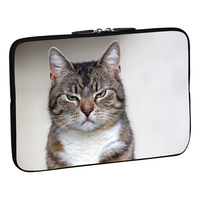 PEDEA Design Schutzhülle: cat 13,3 Zoll (33,8 cm) Notebook Laptop Tasche