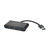 UH4000 USB 3.0 4-Port Hub, schwarz