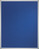 Stellwandtafel PRO Filz/Filz, Aluminiumrahmen, 1500 x 1200 mm, blau