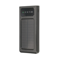 Extralink Powerbank EPB-091 10000mAh Czarny Solar Power bank, USB-C