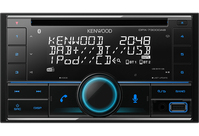 Kenwood Electronics DPX-7300DAB Nero Bluetooth