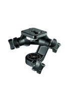 Manfrotto 3D Junior Camera Head cabeza de tripode Negro Aluminio