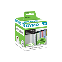 DYMO Large Lever Arch File Labels- 59 x 190 mm - S0722480
