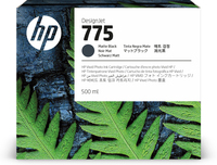 HP 775 500 ml matzwarte inktcartridge
