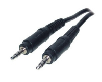 S-Conn 0.5m 3.5mm Audio-Kabel 0,5 m Schwarz