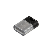 PNY Elite-X Fit 64GB USB flash drive USB Type-A 3.2 Gen 1 (3.1 Gen 1) Black, Transparent