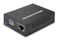 PLANET 1-Port 10/100/1000T Ethernet network media converter 1000 Mbit/s Black