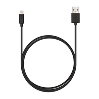 Veho Apple Lightning Cable - 20cm/0.7ft 0,2 m Zwart