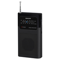 Sencor SRD 1100 B Radio portable Analogique Noir