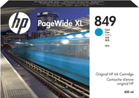 HP 849 PageWide XL cyaan inktcartridge, 400 ml