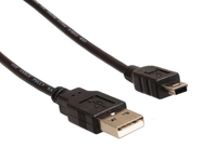 Maclean MCTV-749 kabel USB USB 2.0 3 m USB A Mini-USB A Czarny