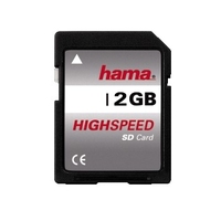 Hama HighSpeed SecureDigital Card 2 GB 2 Go SD