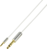 SpeaKa Professional SP-4002236 audio kabel 5 m 6.35mm 3.5mm Wit