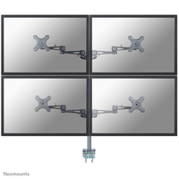 Neomounts FPMA-D935D4 asztali TV konzol 68,6 cm (27") Ezüst