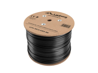 Lanberg LCF6-30CU-0305-BK cable de red Negro 305 m Cat6