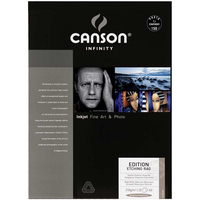 Canson Infinity Edition Etching Rag papier photos A3+ Blanc Mat