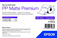 Epson 7113413 etykiet do nadruku Biały Samoprzylepne etykiety do drukowania