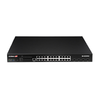 Edimax GS-5424PLX netwerk-switch Managed L2 Gigabit Ethernet (10/100/1000) Power over Ethernet (PoE) 1U Zwart