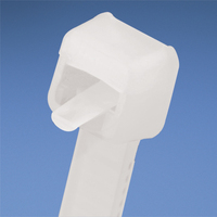 Panduit Cable Tie, Releasable, 7.4"L (188mm), Standard, Nylon, Natural, 1000pc Kabelbinder