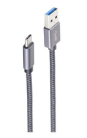 shiverpeaks Basic-S USB Kabel 2 m USB 3.2 Gen 2 (3.1 Gen 2) USB A USB C Grau