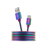 Canyon UC-7 USB-kabel 1,2 m USB 2.0 USB C USB A Meerkleurig