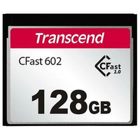 Transcend TS128GCFX602 memory card 128 GB CFast 2.0 MLC