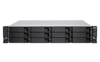 QNAP TS-1283XU-RP NAS Rack (2U) Ethernet/LAN Schwarz E-2124