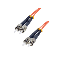 MCL FJOM1/STST-15M câble de fibre optique ST OM1 Gris, Orange