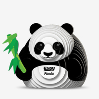 Eugy Panda 3D-Puzzle Tiere
