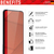 Displex Smart Glass (9H) für Oppo Find X3 Lite/Reno5/6 5G, Montagesticker, unzerbrechlich