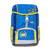 Funki A4 PLUS+ Rucksack Schulrucksack Blau, Gelb